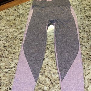 Pink, butt enhancing leggings